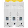 Автоматический выключатель IEK ВА47-60M 3Р 25А 6кА С - MVA31-3-025-C