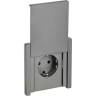 Розетка IEK FORTE&PIANO FP519 с заземлением, с защитными шторками и крышкой 16А IP44 FP-R16-16-1-44-K46